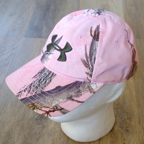 Under Armour Accessories Under Armour Realtree Womens Pink Camo Cap Hat Poshmark